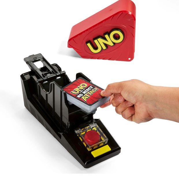 UNO Show ‘em No Mercy Attack Card Game With Card Launcher