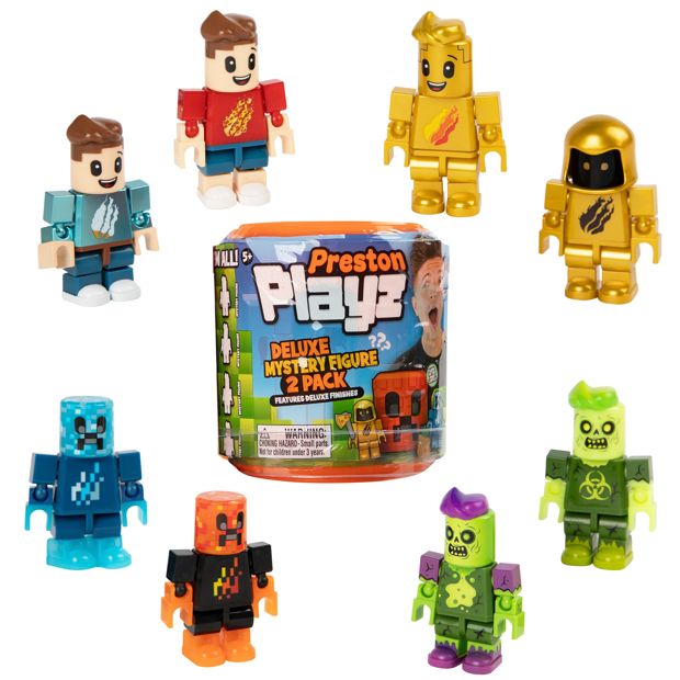 PrestonPlayz Deluxe Mystery Figure 2 Pack