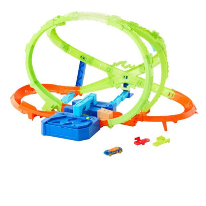 Hot Wheels Stunt Tracks Hypersphere Crash Playset