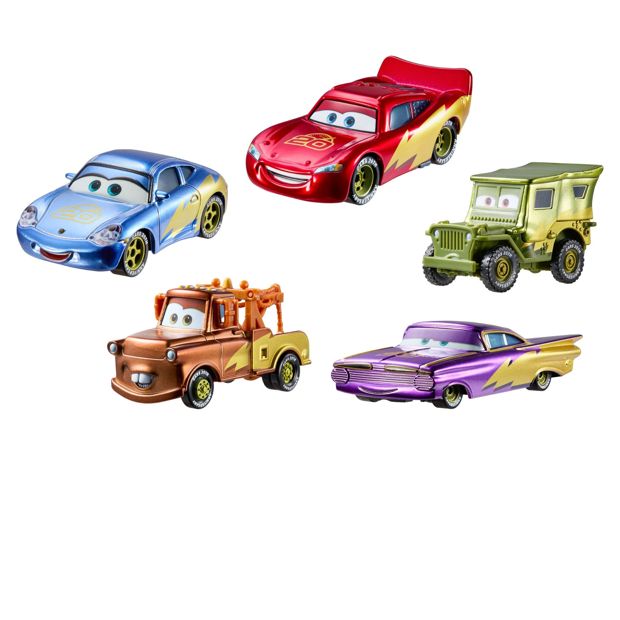 Disney And Pixar Cars Race To Celebrate 20th Anniversary Radiator Springs 5-pack