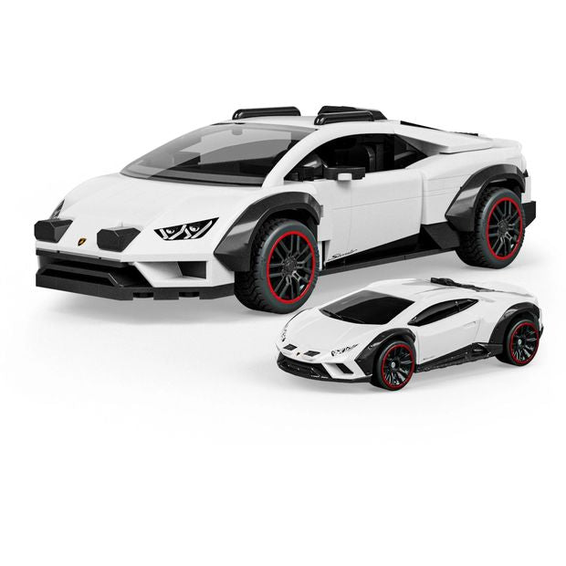 Hot Wheels Lamborghini Huracan Sterrato Building Toy Kit