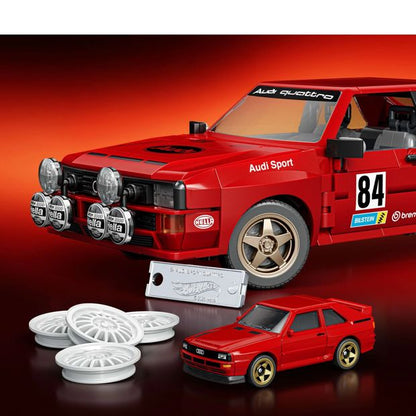 Hot Wheels '84 Audi Sport quattro Building Toy Kit