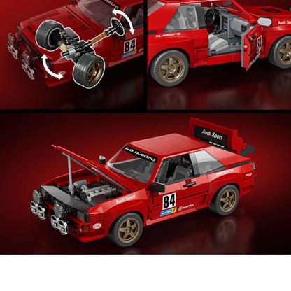 Hot Wheels '84 Audi Sport quattro Building Toy Kit