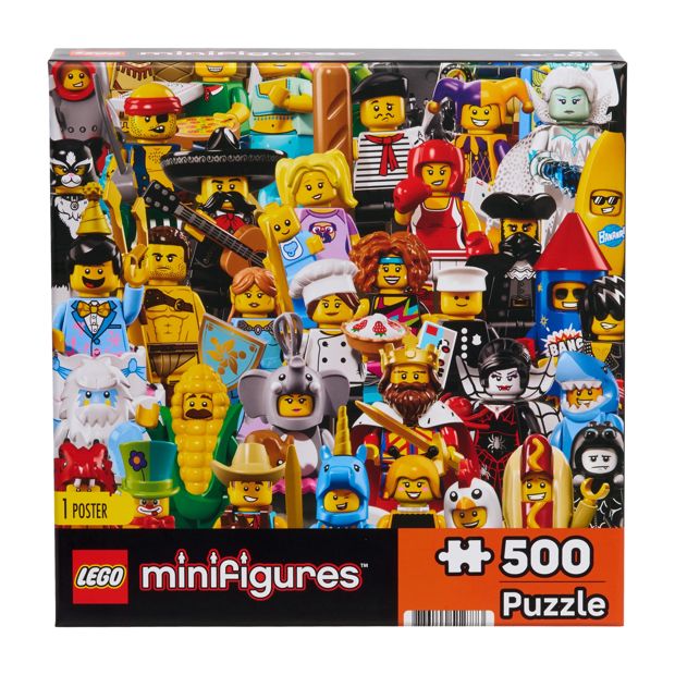 Lego Minifig Puzzle 500 Piece