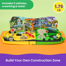 Kinetic Sand Construction Zone
