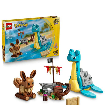 LEGO® Pokemon SMART Play: Eevee and Lapras's Treasure Hunt 72162