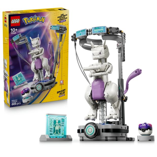LEGO® Pokemon SMART Play: Mewtwo's Lab Break 72163