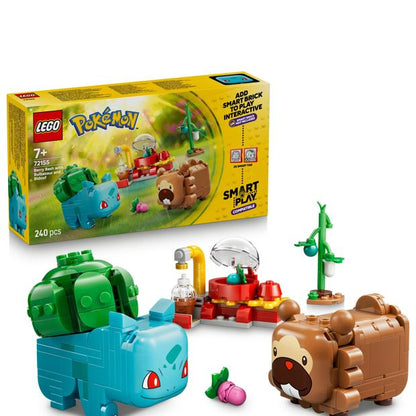 LEGO® Pokemon SMART Play: Berry Bash with Bulbasaur and Bidoof 72155