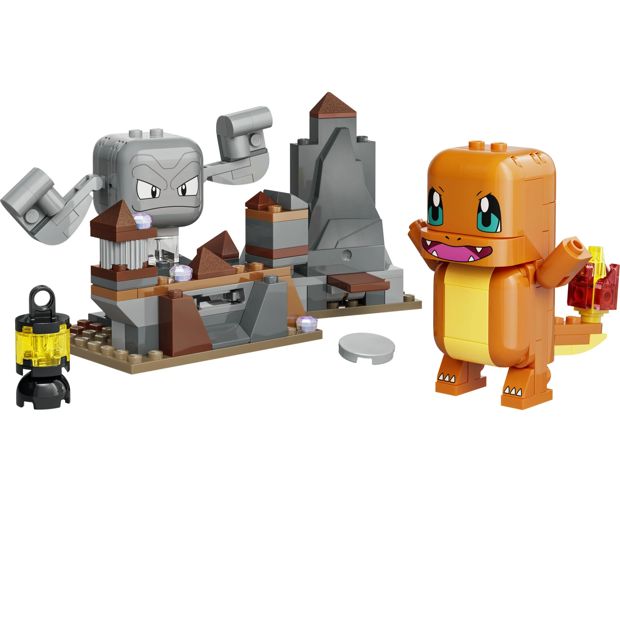 LEGO® Pokemon SMART Play: Charmander and Geodude's Cavern Clash 72157
