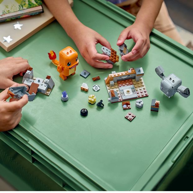 LEGO® Pokemon SMART Play: Charmander and Geodude's Cavern Clash 72157