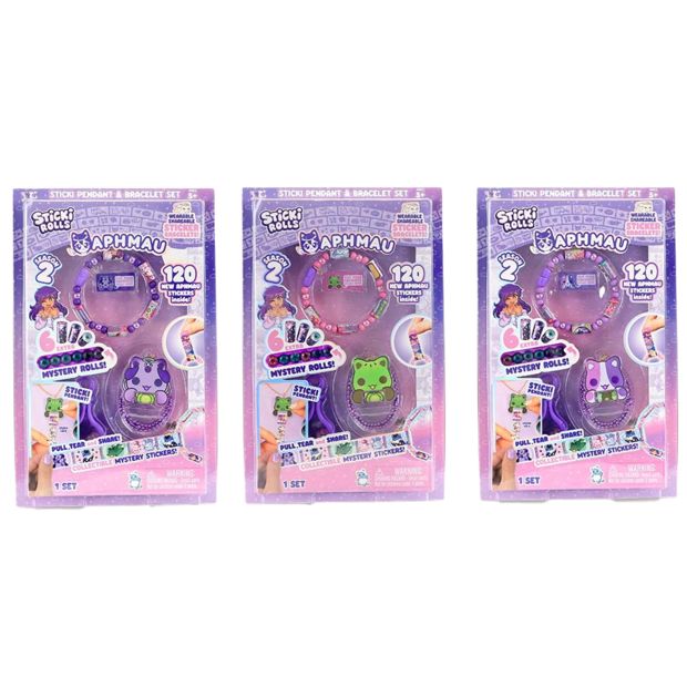 Sticki Rolls Aphmau Pendant Set Series 2 - Assorted