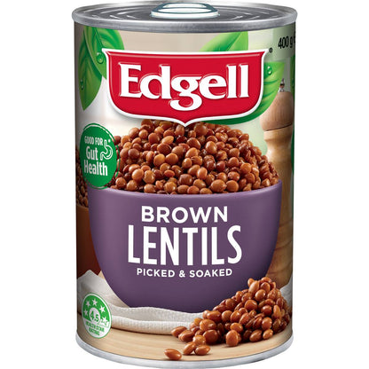Edgell Brown Lentils 400g