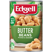 Edgell Canned Butter Beans Picked And Soaked Legumes 400g