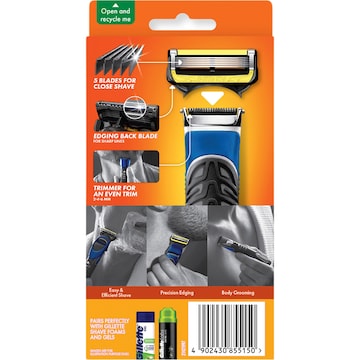 Gillette Fusion Proglide Mens Razor Styler & Trimmer each
