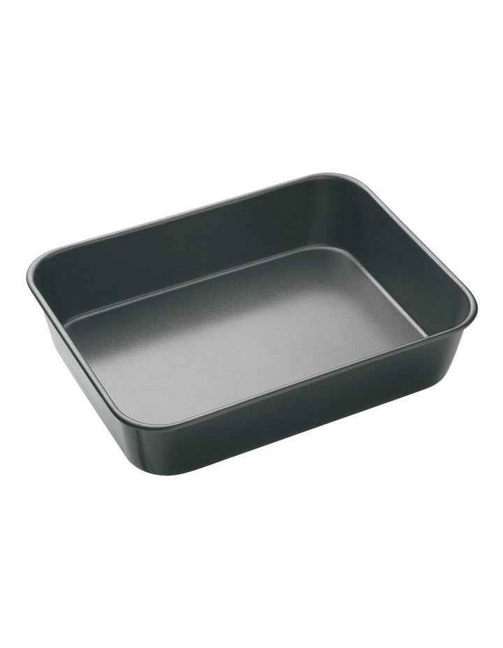 Heavy Base 39x28cm Large Deep Roasting Pan Carbon