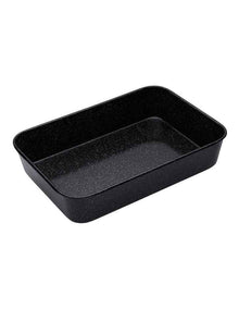 Pro Vitreous Enamel Roasting Pan 40x28cm in Carbon