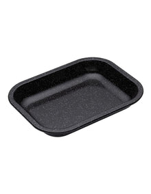 Pro Vitreous Enamel Roasting Pan 27x21cm in Carbon