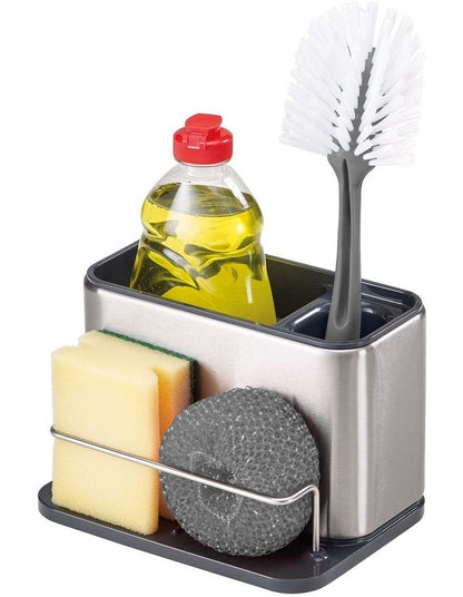 Surface Stainless Steel Sink Tidy Grey