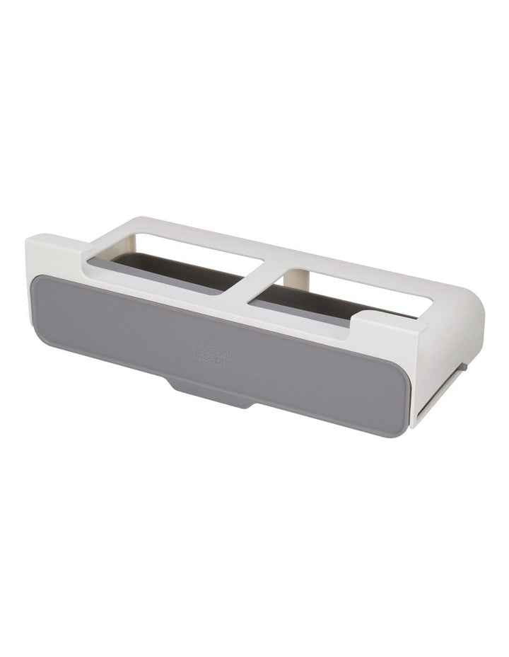 Cupboard Store Under-Shelf Spice Rack in Grey