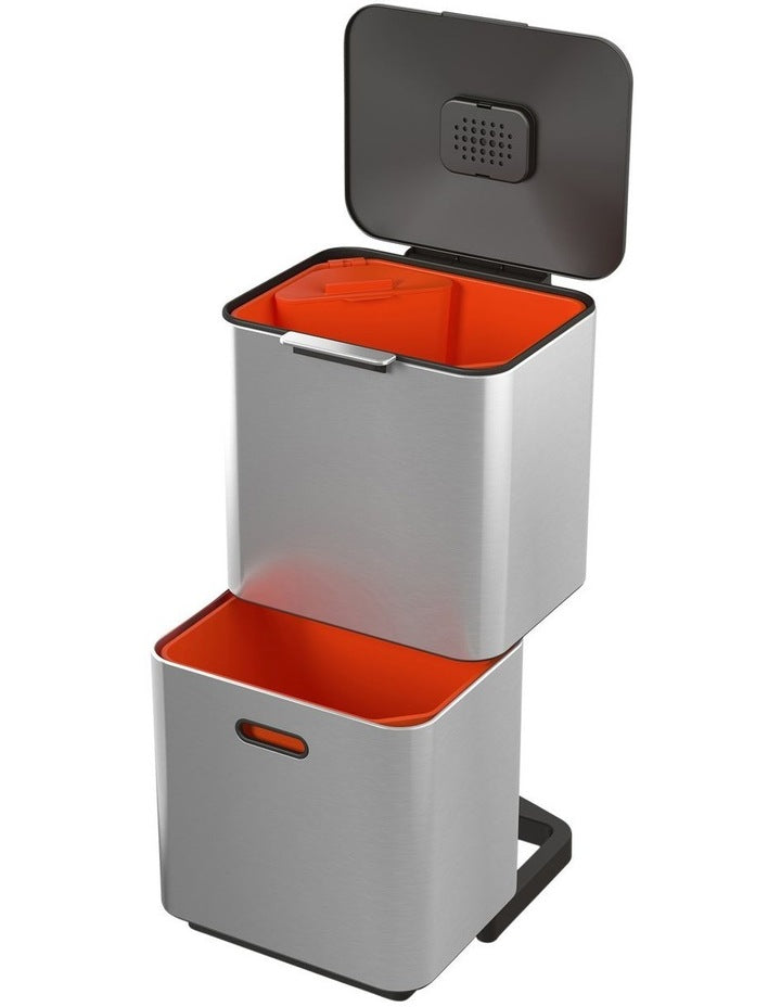 Totem Bin Max 60L in Stainless Steel