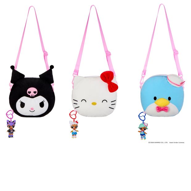L.O.L. Surprise Loves Hello Kitty & Friends BIG Reversible Plush - Assorted