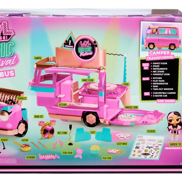 L.O.L. Surprise Music Festival Tour Bus