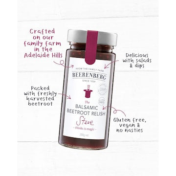 Beerenberg Relish Balsamic Beetroot 280g