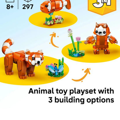 LEGO® Creator 3 in 1 Cute Animals: Red Panda 31394