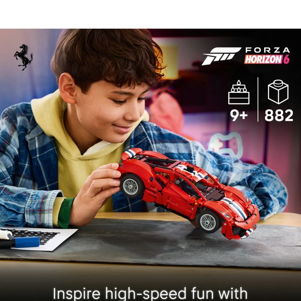 LEGO® Technic Ferrari 488 PISTA Car 42235