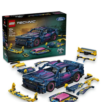 LEGO® Technic Custom Garage Ford Mustang GT Car 42236