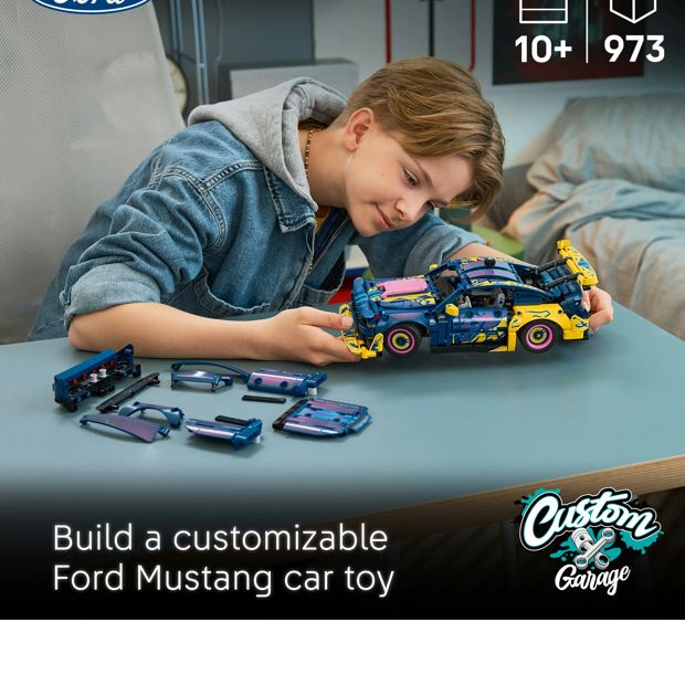 LEGO® Technic Custom Garage Ford Mustang GT Car 42236