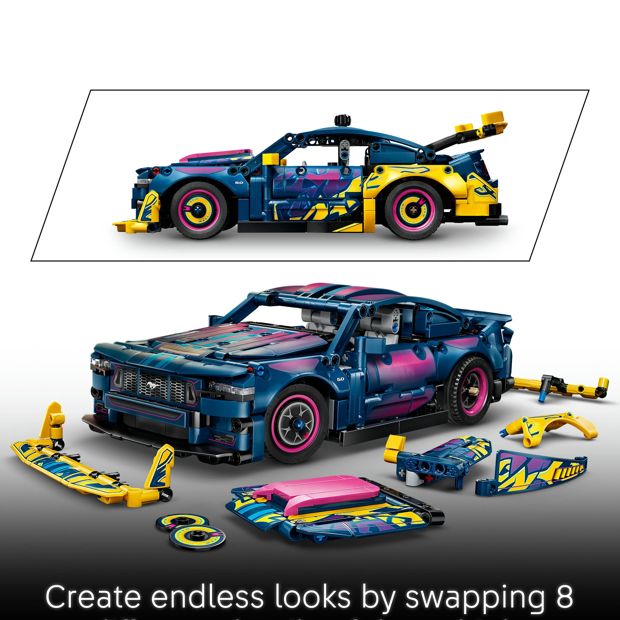 LEGO® Technic Custom Garage Ford Mustang GT Car 42236