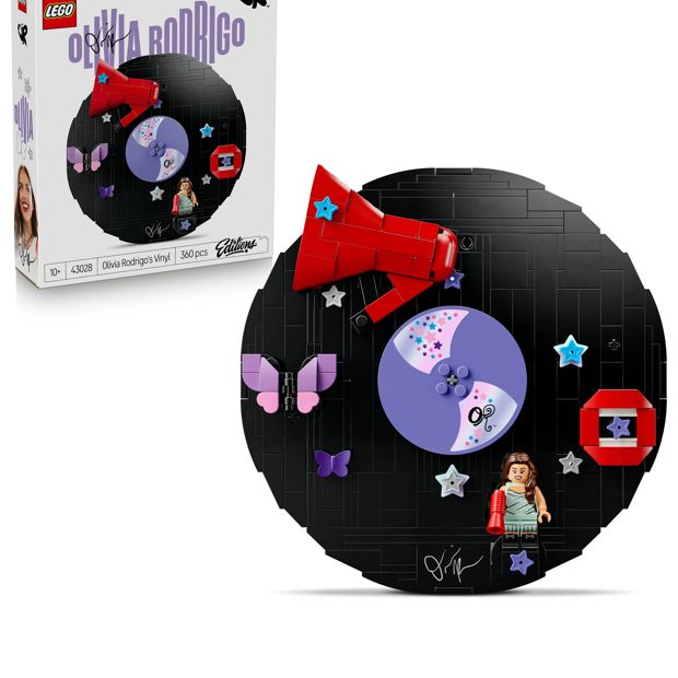 LEGO® Editions Music Olivia Rodrigo's Vinyl 43028