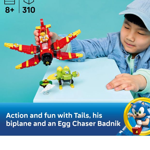 LEGO® Sonic the Hedgehog Tails' Tornado-1 77119
