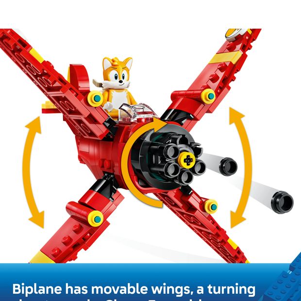 LEGO® Sonic the Hedgehog Tails' Tornado-1 77119