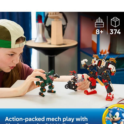 LEGO® Sonic the Hedgehog Shadow's Mech vs. G.U.N. Trooper 77120