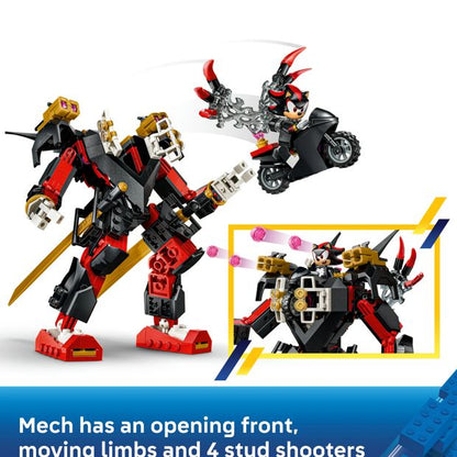 LEGO® Sonic the Hedgehog Shadow's Mech vs. G.U.N. Trooper 77120