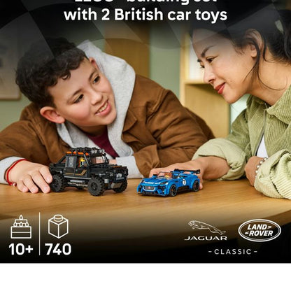 LEGO® Speed Champions Jaguar Project 7 & Land Rover Defender 77264