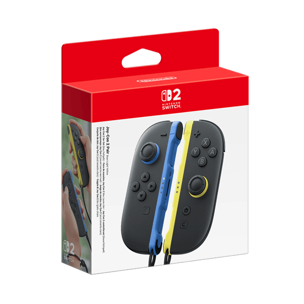 Nintendo Switch 2 Joy-Con 2 Pair - Blue/Light Yellow