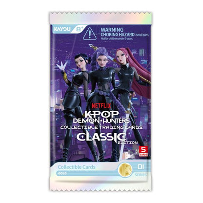 KPop Demon Hunters Collectible Trading Card Classic Edition 01 Gold Series