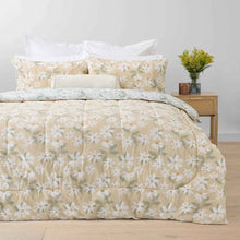 Talia Cotton Rich Cover Reversible Comforter Set - King Bed