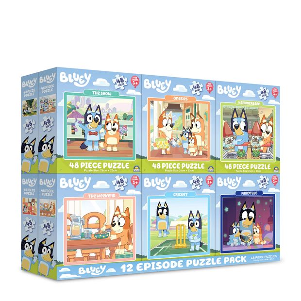 Licensed Puzzle Mega 12 Pack - Assorted