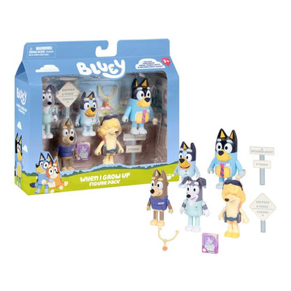 Bluey Dream Jobs Figure 5-pack S5