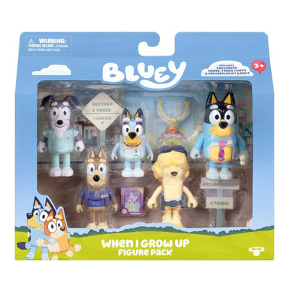 Bluey Dream Jobs Figure 5-pack S5