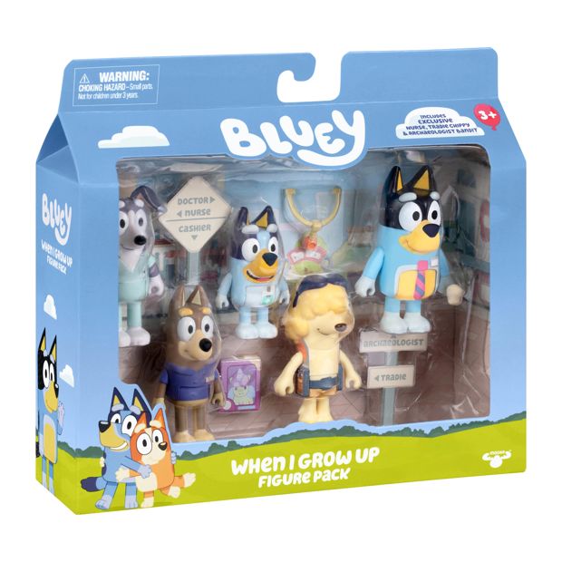 Bluey Dream Jobs Figure 5-pack S5