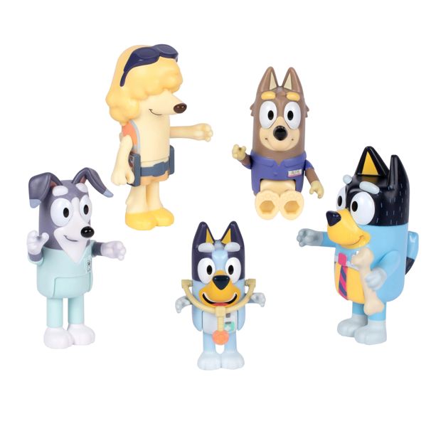 Bluey Dream Jobs Figure 5-pack S5