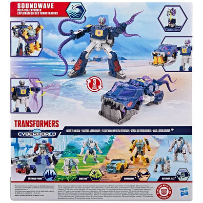 Transformers Cyberworld Soundwave Deep Sea Explorer