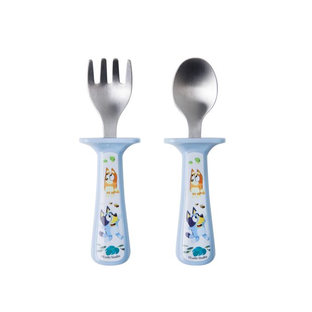 Bluey Toddler Utensils 2 Pack