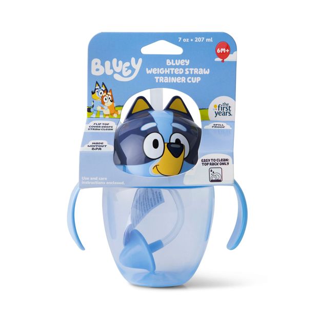 Bluey Weighted Straw Cup
