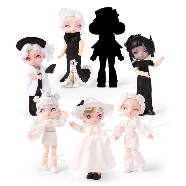 Laura Girl Black and White Spectrum - Assorted